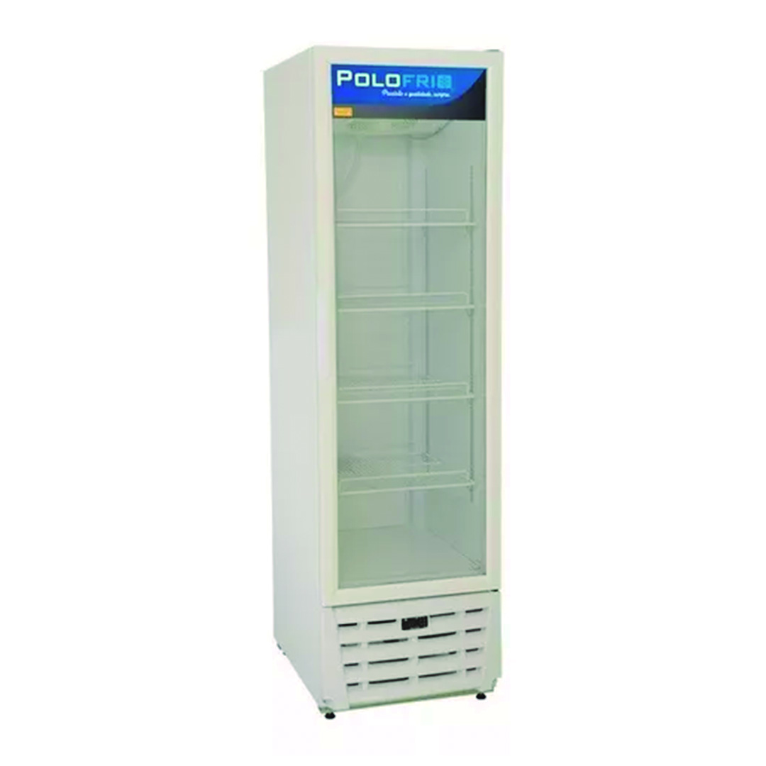 Geladeira Vertical Visa Cooler com Porta de Vidro para Congelados 370 Litros Placa Fria Polo Frio - Imagem 2