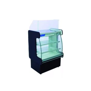 BALCAO CAIXA C/ GUICHE LINHA CLASSIC 0,60 CM VIDRO SEMI CURVO POLO FRIO 6207