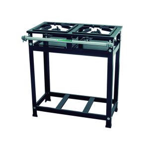 FOGAO ALTA PRESSAO CRISTAL AÇO 02 BOCAS 30X30 ECONOMY