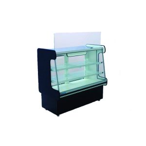 BALCAO CAIXA C/ GUICHE LINHA CLASSIC 0,60 CM VIDRO RETO POLO FRIO 6206