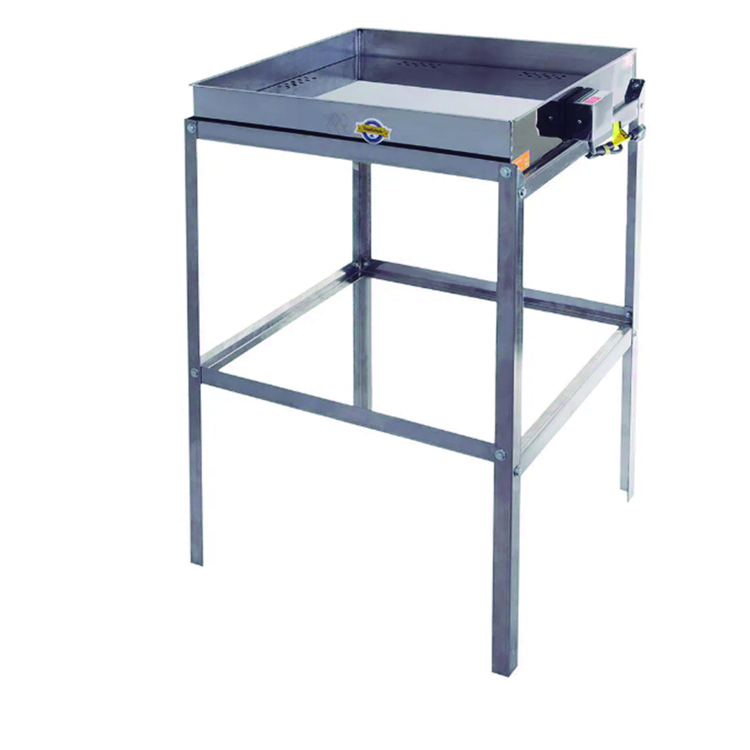 AQUECEDOR DE MARMITAS EM INOX P/ 12 MARMITAS C/ CAVALETE C/ TERMOSTATO MARCHESON