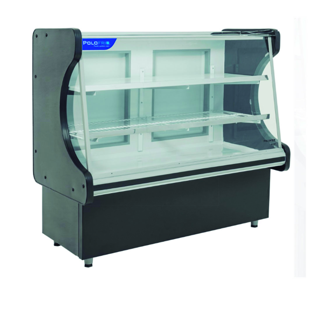 BALCAO AR FORÇADO POLO FRIO CLASSIC 1,25 MT POLO FRIO VIDRO RETO