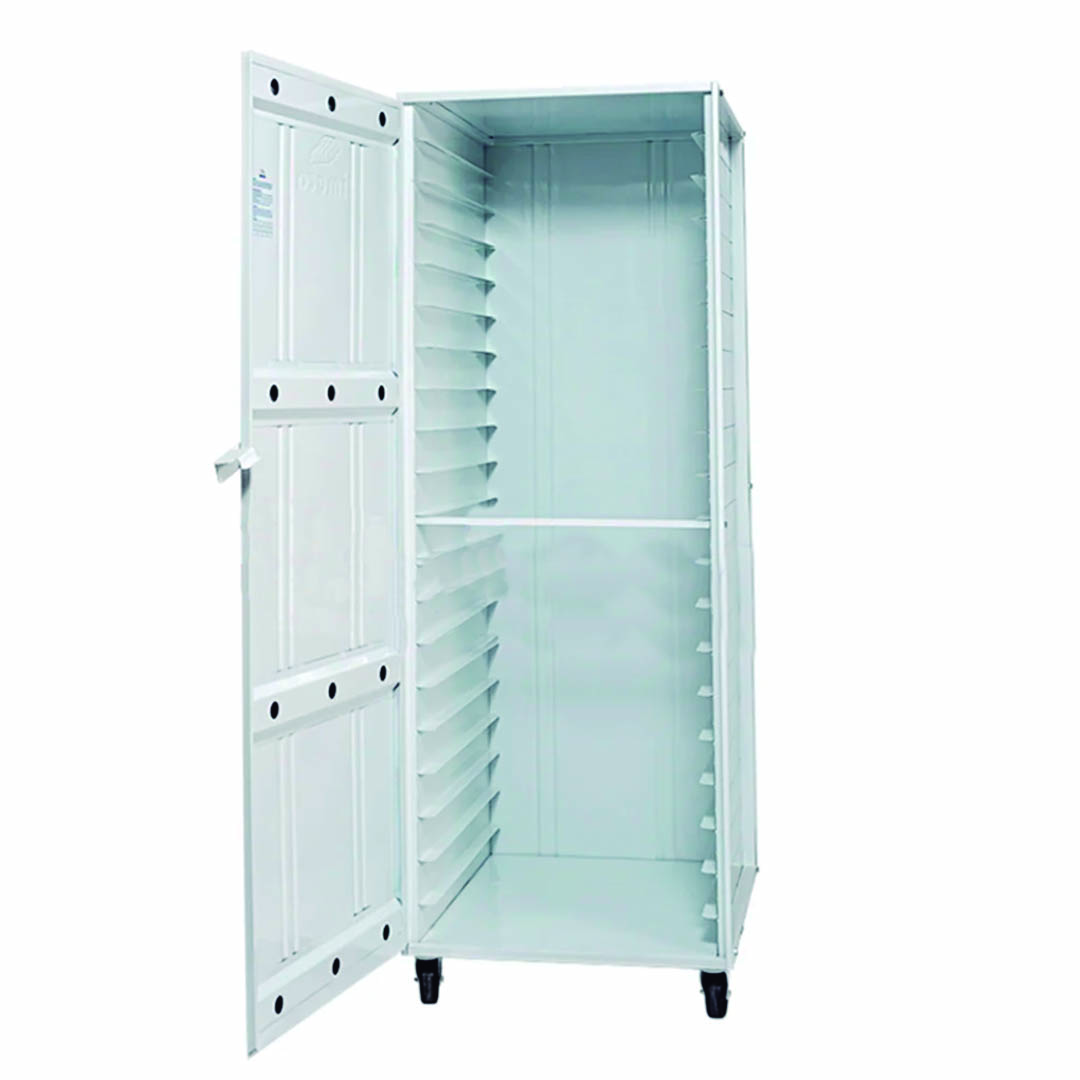 ARMARIO P/ PAO 58X68 VAZIO P/ 20 ESTEIRAS EM EPOXI IMECA