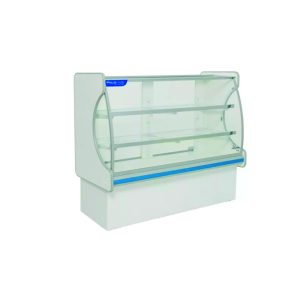 BALCAO SECO POP LUXO 1,00 MT POLO FRIO VIDRO SEMI CURVO 6002