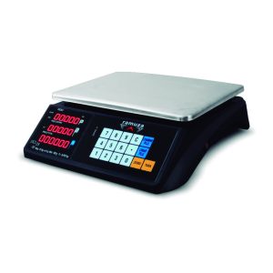 BALANCA ELETRONICA RAMUZA 35KG COM BATERIA LED E TOUCH PRETA