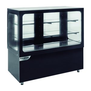 Balcão Estufa Linha Gourmet 1,19m  Vidro Reto (Quadrado) Polo Frio