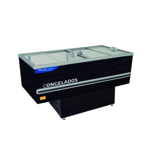 Ilha P/ Congelados 1,60 Metros Vidro Reto Polo Frio